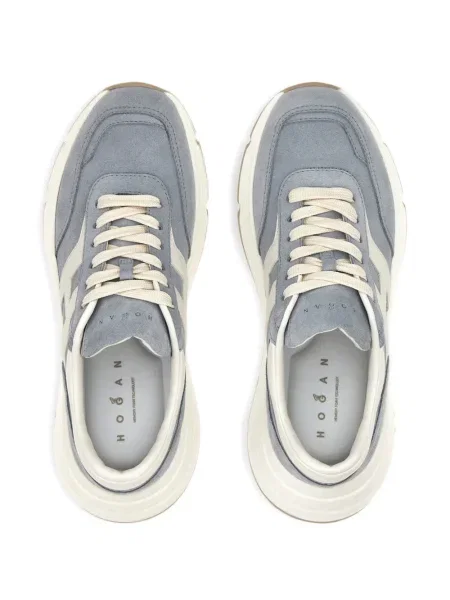 Sneakerși Hogan din piele albastru