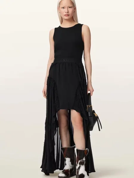 AllSaints асиметрична спідниця DORINA