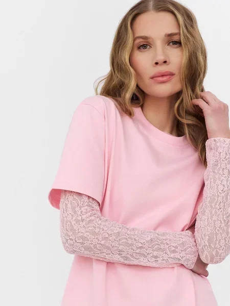 Футболка Fashionista розовая