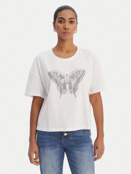 Fracomina T-Shirt biały