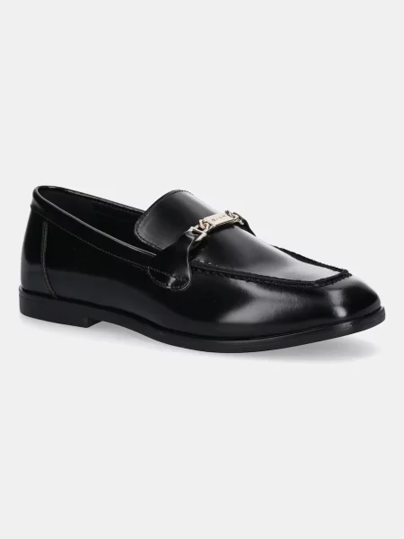 Pantofi loafer Gant cu toc plat negru