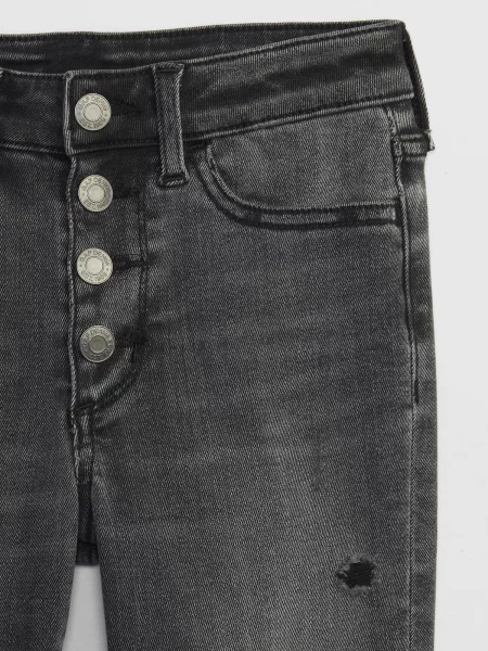 Pantaloni copii Gap negru