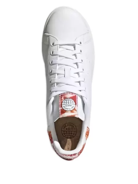Sneakerși Adidas Adilette alb