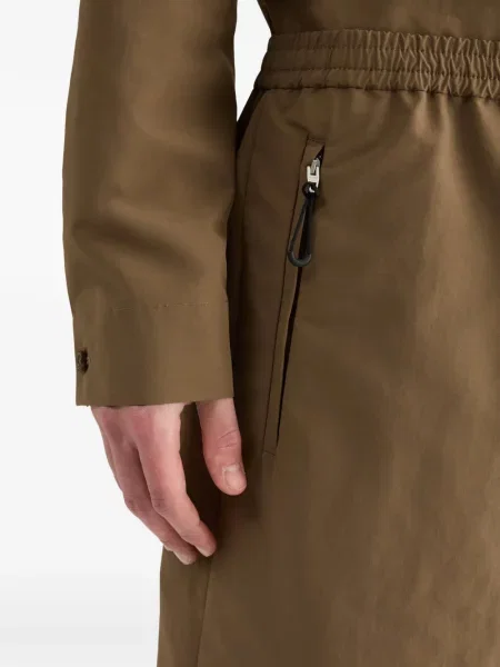 Pantaloni scurți Jil Sander maro