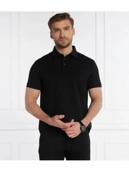 Emporio Armani Tenisz póló fekete