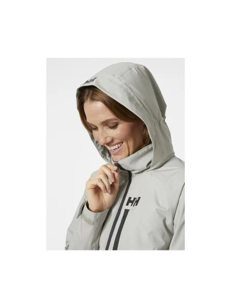 Geacă Helly Hansen cu glugă gri