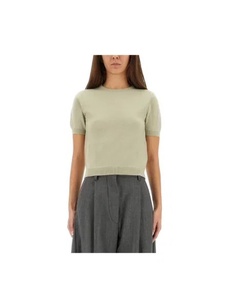 Sweter Maison Margiela wełniany zielony