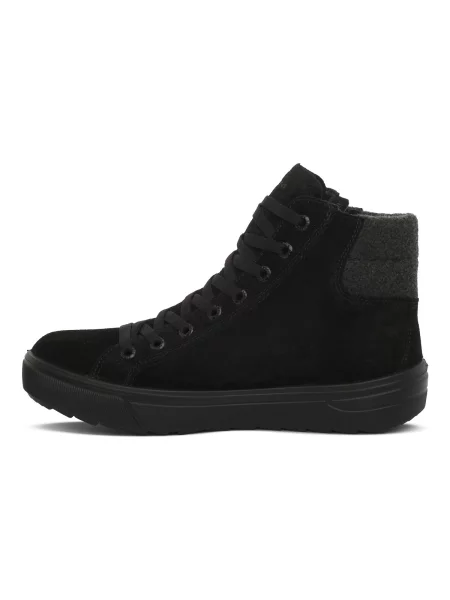 Pantofi Legero din velur negru