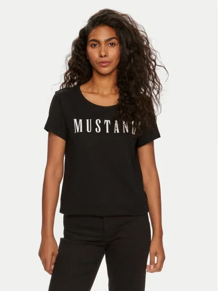 Тениска Mustang черно