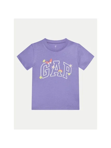 Футболка Gap фиолетовая