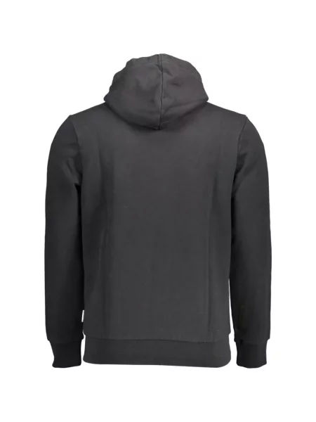 Hoodie Napapijri με σχέδιο μαύρο
