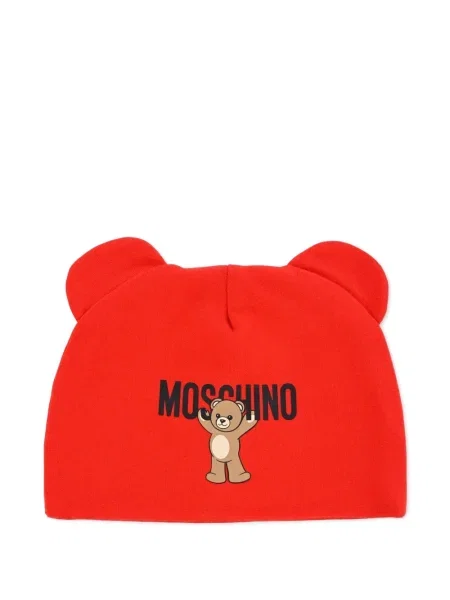 Czapka dziecięca Moschino czerwona