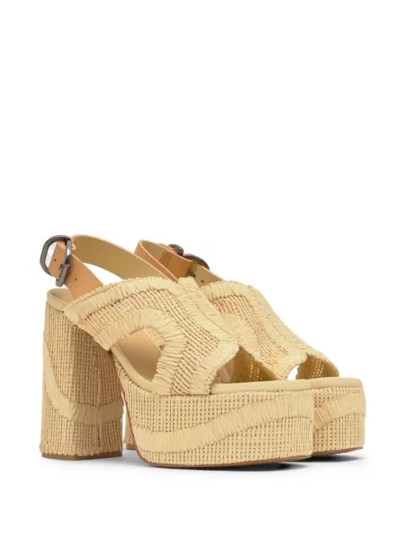 Sandale Castaner cu broderie