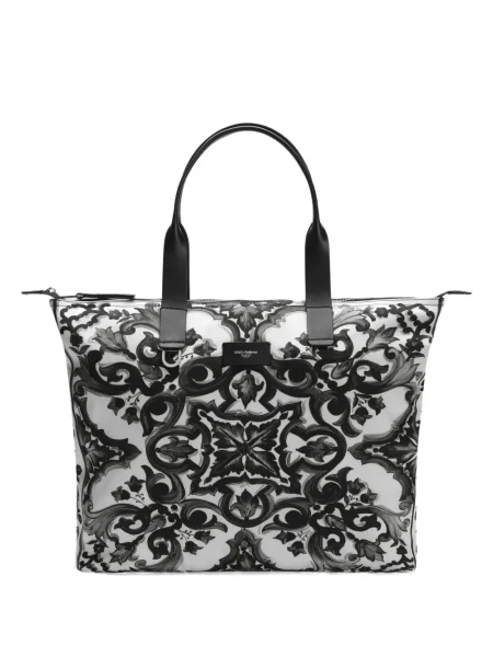 Geantă Dolce & Gabbana cu imagine negru