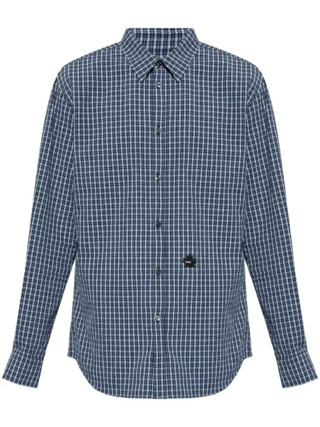 Kostkovaná košile Dsquared2 modrá