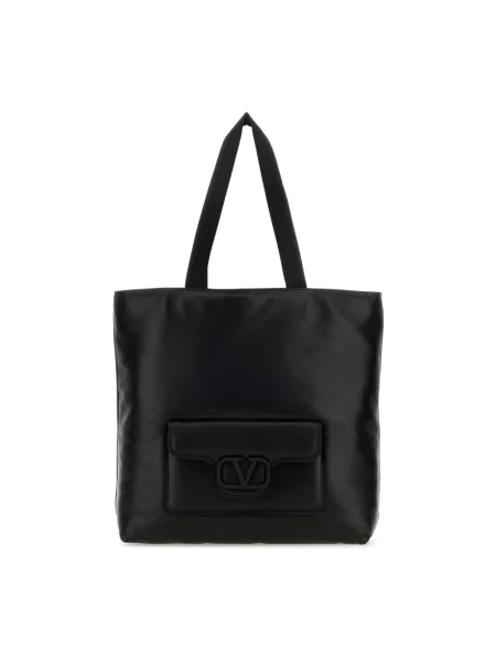 Torba Valentino Garavani skórzana czarna