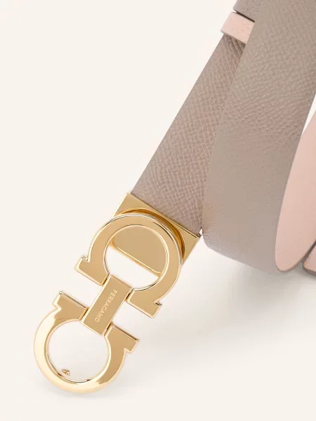 Reverzibilní pásek Ferragamo růžový
