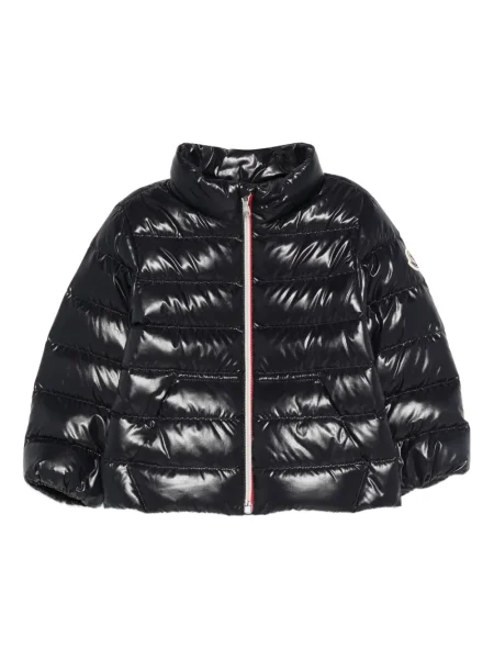 Kurtka dziecięca Moncler Enfant niebieska