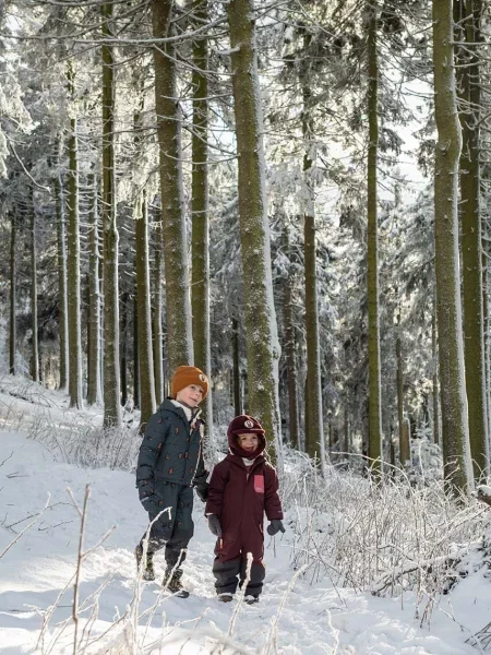 Jack Wolfskin Дитячі штани для зимових видів спорту GLEEL 2L INS PRINT BIB