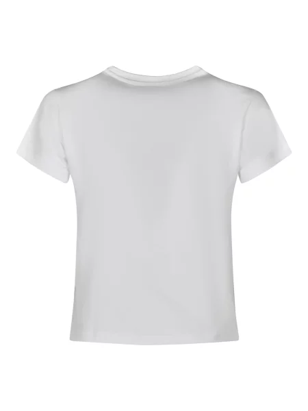 Koszulka polo Alexander Wang z autografem biała