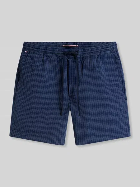 Szorty chinosy z seersucker model DOVER' Tommy Hilfiger