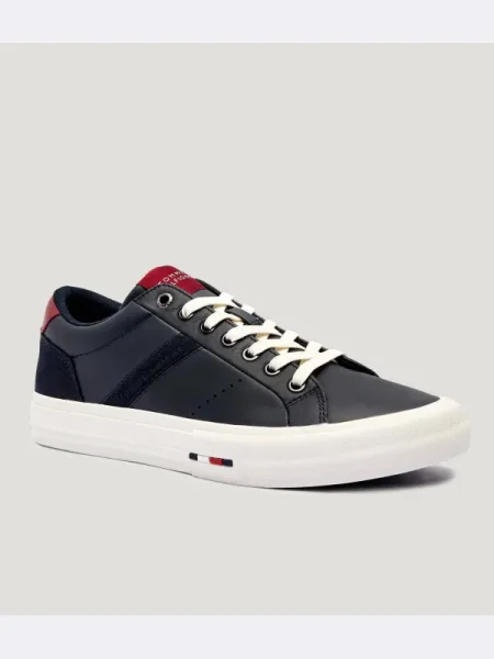 Tommy Hilfiger Teniși din piele HI VULC LTH STREET