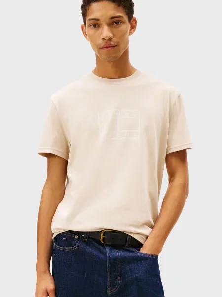 Футболка Tommy Jeans бежева