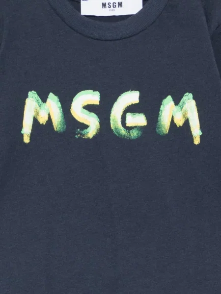 Szorty dziecięce Msgm niebieskie