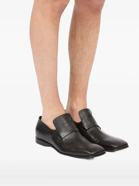 Pantofi loafer Mm6 Maison Margiela din piele negru