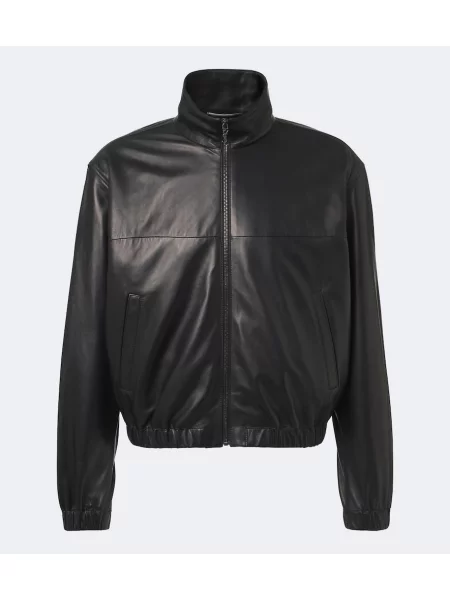 Geanta de piele Saint Laurent negru