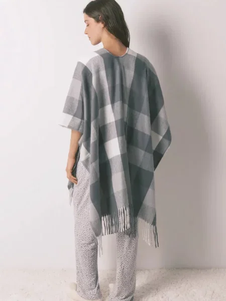 Пончо women'secret легке сірий