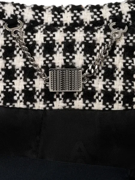 Geacă Marc Jacobs din tweed negru