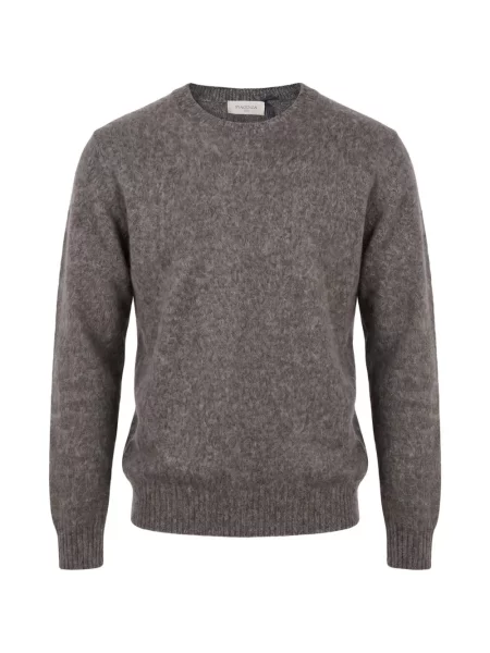 Pulover Piacenza Cashmere din cașmir maro