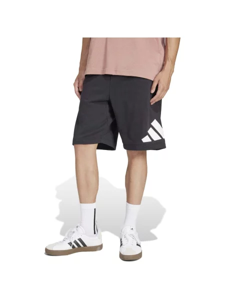 Sportske kratke hlače Adidas s autogramom crna