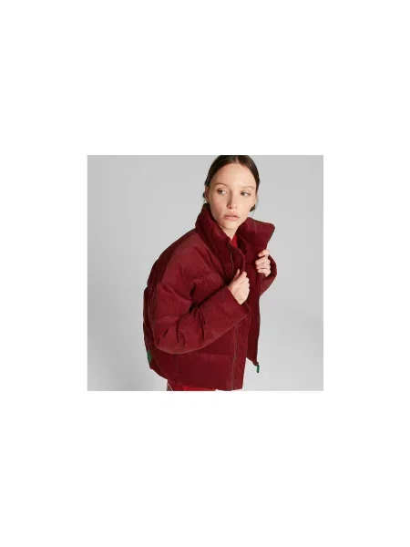 Puma x Vogue Puffer Jacket Kobiety Kurtki Puma Burgundowy Size: M