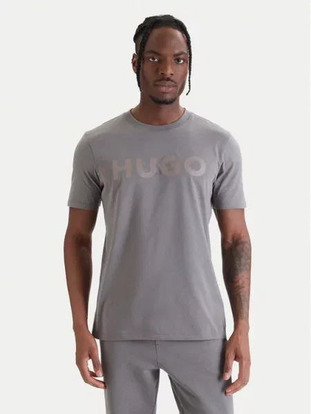 HUGO t-shirt szara
