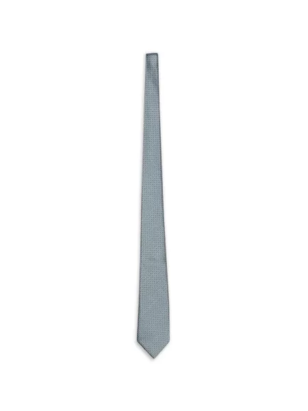 Jacquard nyakkendő Zegna kék