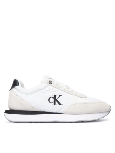 Sneakersy Calvin Klein białe