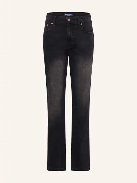 Scotch & Soda Džíny Dean Loose Tapered Fit black černé