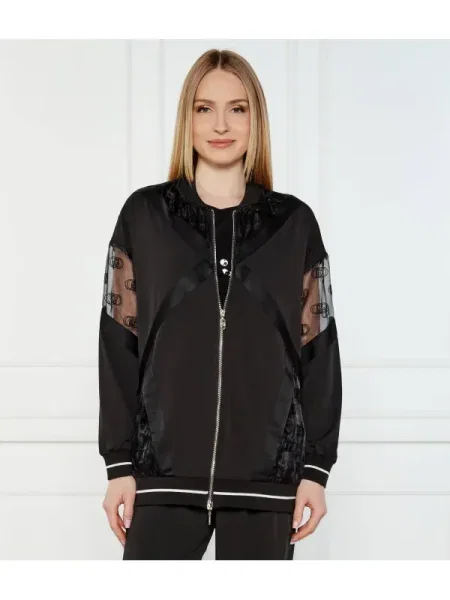 Liu Jo Sport Geacă bomber | Relaxed fit negru