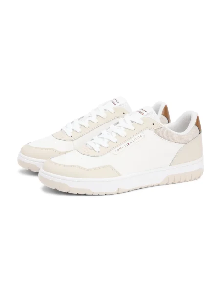 Sneakerși Tommy Hilfiger alb