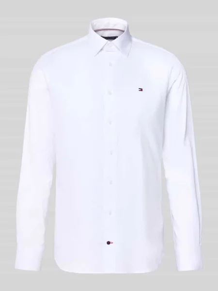 Tommy Hilfiger koszula regular z kołnierzykiem klasycznym biały