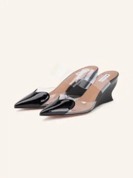 Pantofle Alaïa černé
