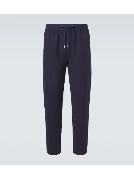 Pantaloni Thom Sweeney de in albastru