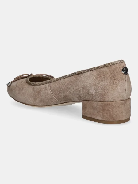 Замшевые туфли Steve Madden бежевые