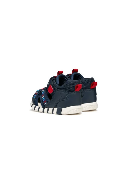 Sandále Geox B Sandal Iupidoo Boy Tmavomodrá
