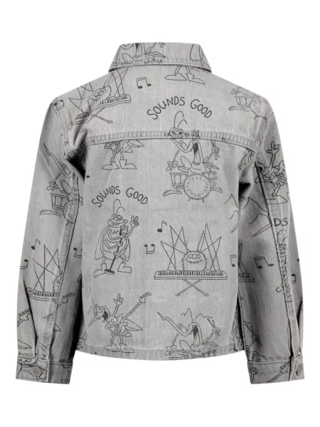 Kurtka dziecięca Stella Mccartney szara