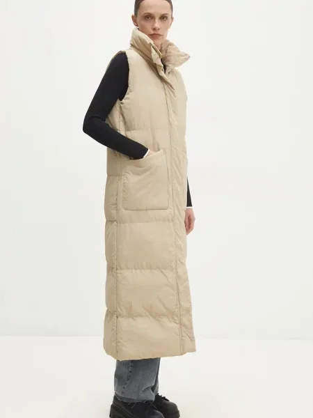 Безрукавка Answear Lab зимовий бежевий