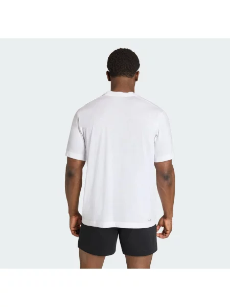 TRIČKO WORKOUT ESSENTIALS FEELREADY LOGO bílé