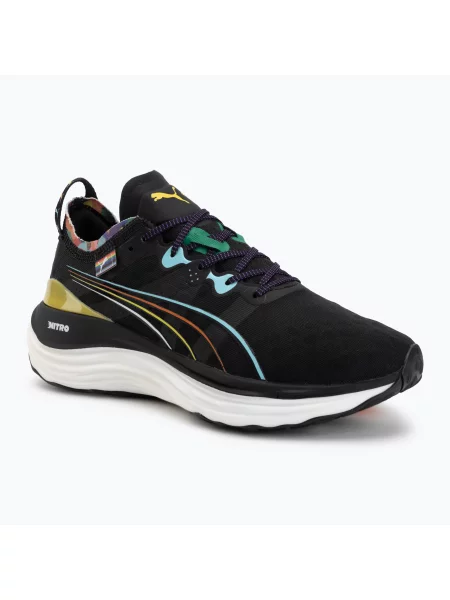 Încălțăminte de alergare pentru femei Puma ForeverRun Nitro Love Marathon black/green/blue/orange/yellow/white alb